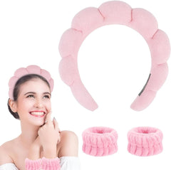 Kiki Spa Head Band & Wristband Set