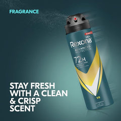 Rexona Men Advanced Protection 72H+ Antiperspirant Deodorant V8 Spray - 150ML