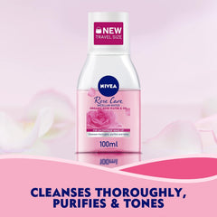 NIVEA ROSE CARE BI-PHASE MICELLAR WATER9