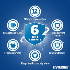 Listerine Arctic Mint Total Care Tartar Protect Mouthwash 250ml