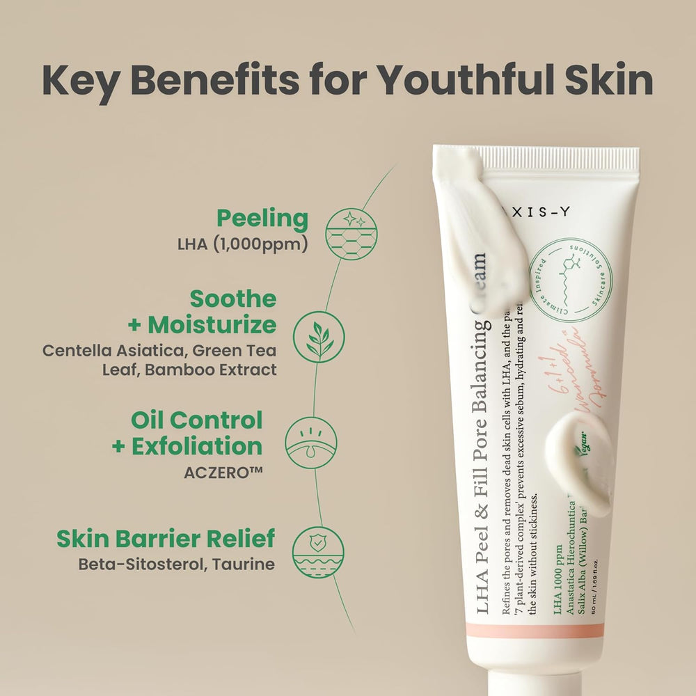 Axis-Y LHA Peel and Fill Pore Balancing Cream 50ml