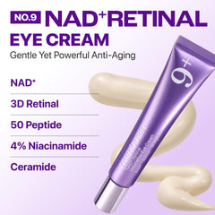 numbuzin No.9 NAD+ Retinal Volumetox Eye Cream 20mL