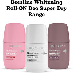 Beesline whitening roll on super dry powder soft 50ml 1+1