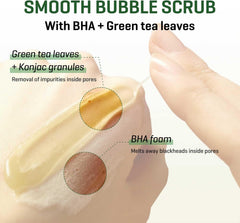 Some By Mi Bye Bye Blackhead 30 Days Miracle Green Tea Tox Bubble Cleanser 120 g