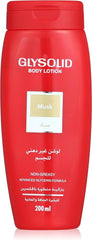 Glysolid musk body lotion for dry and normal skin 200 ml