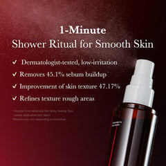 MEDICUBE Red Acne Body Peeling Shot 110g