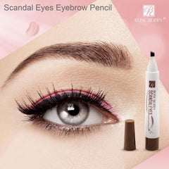 Rose Berry Eyebrow Pencil Scandaleyes Long Lasting 24 H