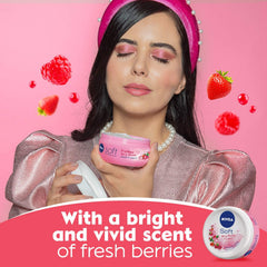 Nivea Soft Freshies Cream Berry Blossom Jar 100ml