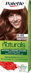 Palette Permanent Natural Color Creme 6-68 Caramel Brown