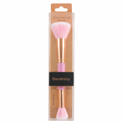 Beatrizy Professional Double-Ended Makeup Brush – Pink