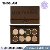 Sheglam Eyeshadow Palette “Journey Without Borders” Leave to Room 8 shades