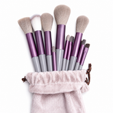 Shein 13piece light brown makeup brush set