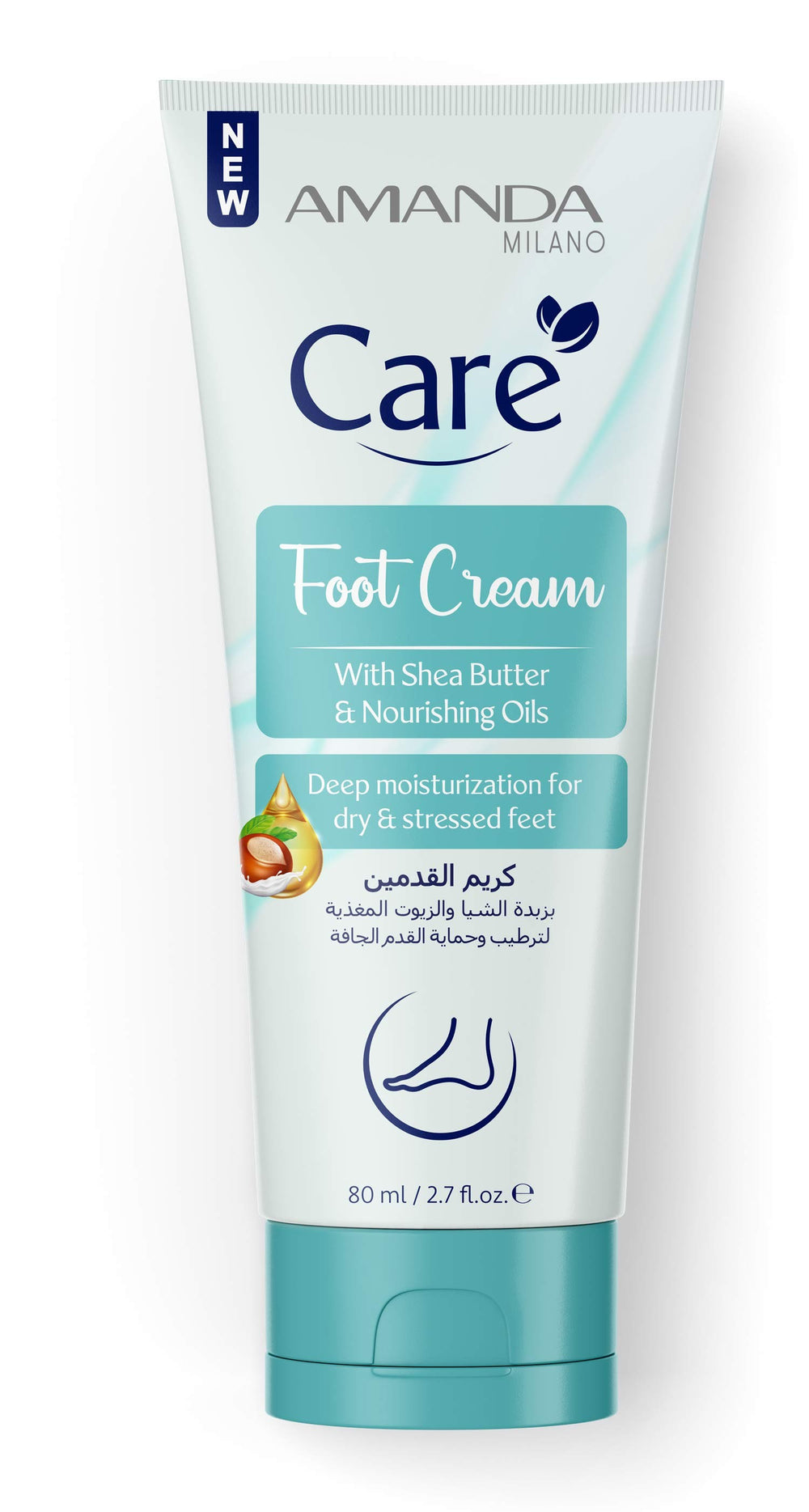 AMANDA Care Foot cream with shea butter & Nourishing oils