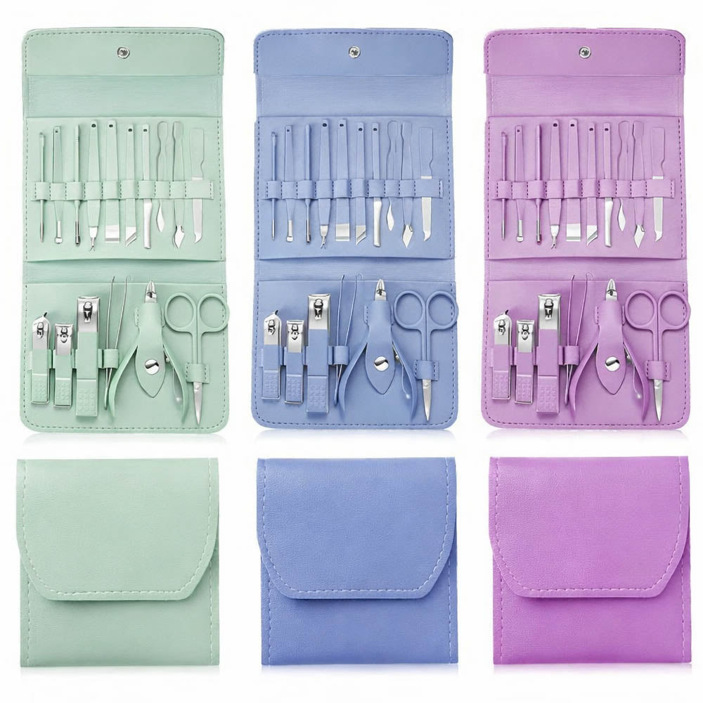 Abou Yousef 16 Piece Manicure Pedicure Nail Care Set