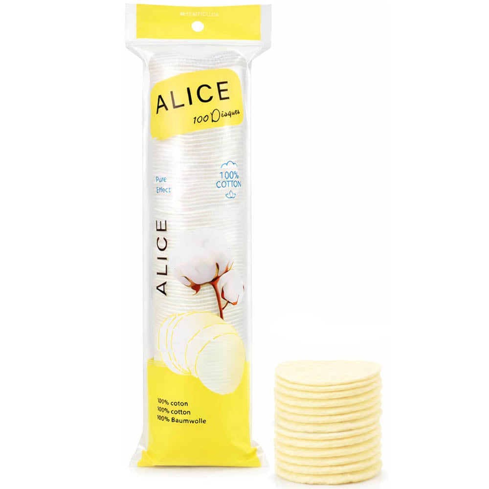 Alice Makeup Remover Cotton Pads 100pcs