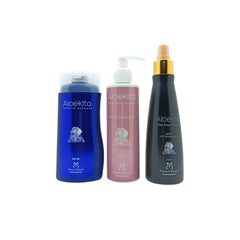 Alokita 3-piece set: Shampoo, Conditioner & Hair Growth Spray