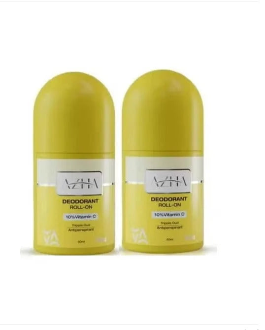 Azha Deodorant Roll On 10% Vitamin C Triple Oud 60ml