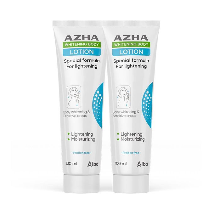 Azha Whitening Body Lotion 100 ml 1+1