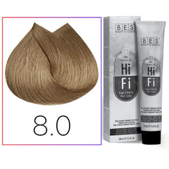 BES HI-FI Hair Color 8.0 100ml