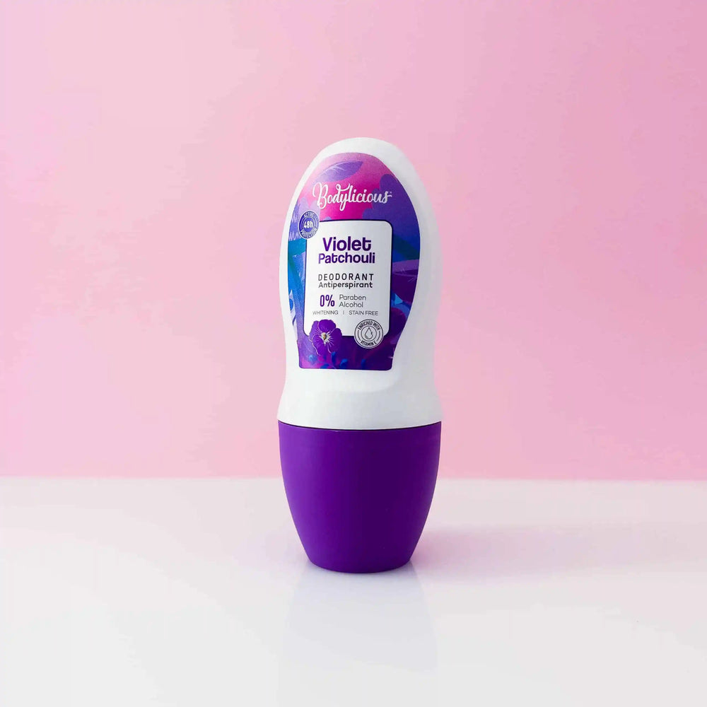 Bodylicious Roll On Deodorant Violet Patchouli 50 ml