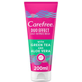 Carefree feminine wash with green tea and aloe vera 200 ml