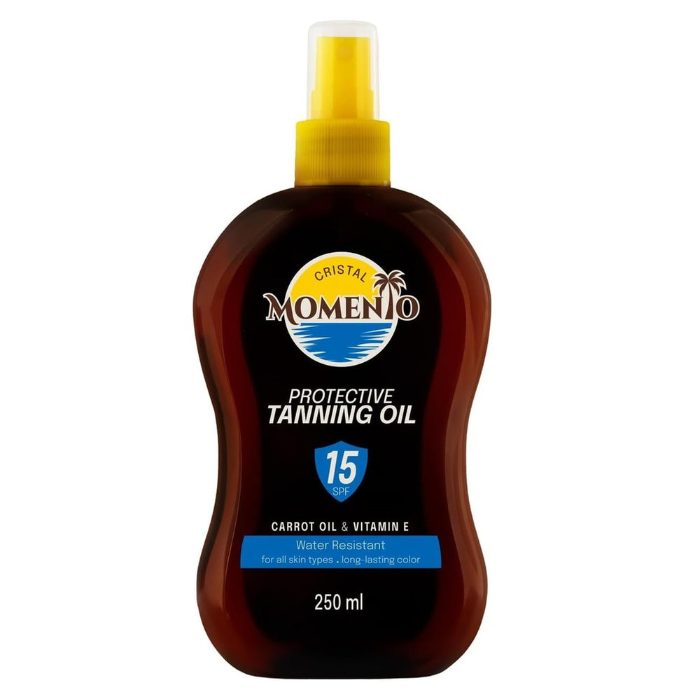 Momento Cristal Protective Tanning Oil - SPF15 - 250ml