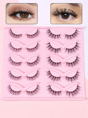 Shein 10 Pairs Of Mixed Cat Eye Eyelashes
