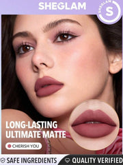 Sheglam Dynamatte Boom Long Lasting Matte Lipstick ember rose