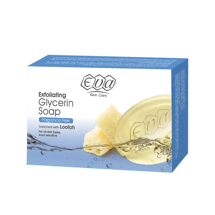 Eva Exfoliating Glycerin Soap enriched with loofah