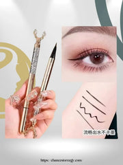 Romantic Bright Alghazala Waterproof Eyeliner - Charcoal Black