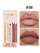 HANDAIYAN Lip Liner And Lip Gloss Combination Set