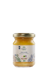 Infinity Foot Scrub Sea Salt Lavender and Peppermint Essential Oils