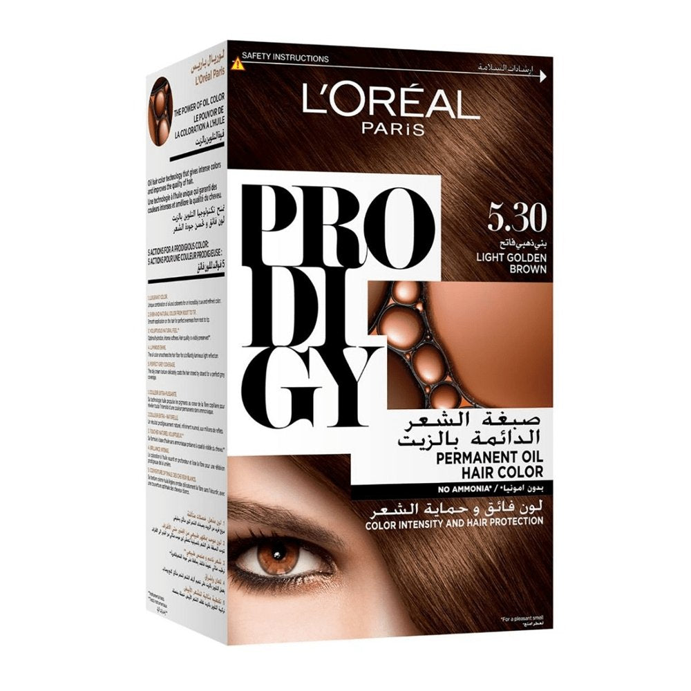 LOreal Paris Prodigy 5.3 Light Golden Brown Haircolor
