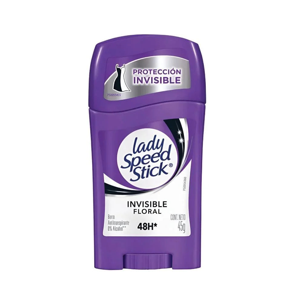 Lady Speed Stick Deodorant Stick Invisible Floral - 45g