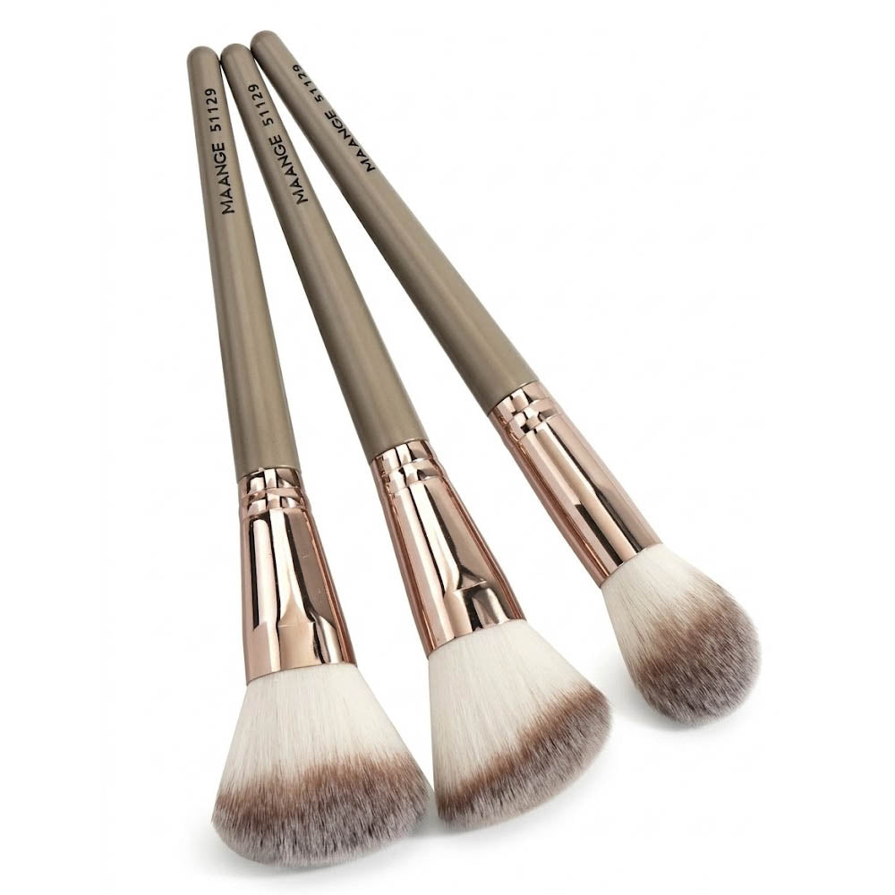 MANGE Professional Face Brush Set 3 Pieces
