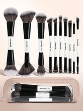 Maange 10Pcs Makeup Brush Set With Bag