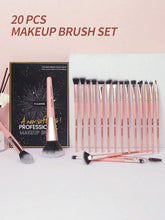 Maange 20-Piece Professional Makeup Brush Set Pink