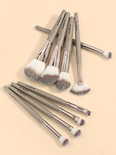 Maange 9Pcs Makeup Brush Grey