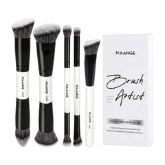 Maange Brush artist Black and White 5Pcs