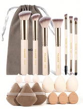 Maange Makeup Brush Set 7-12 Pcs Travel Kit