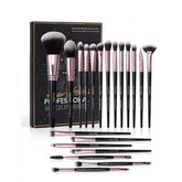 Maange Professional Makeup Brush Set 20 Pieces Black