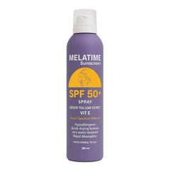 Melatime sunscreen SPF 50 SPRAY