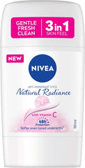 Nivea Natural Radiance Woman Anti-Perspirant Stick 50ml