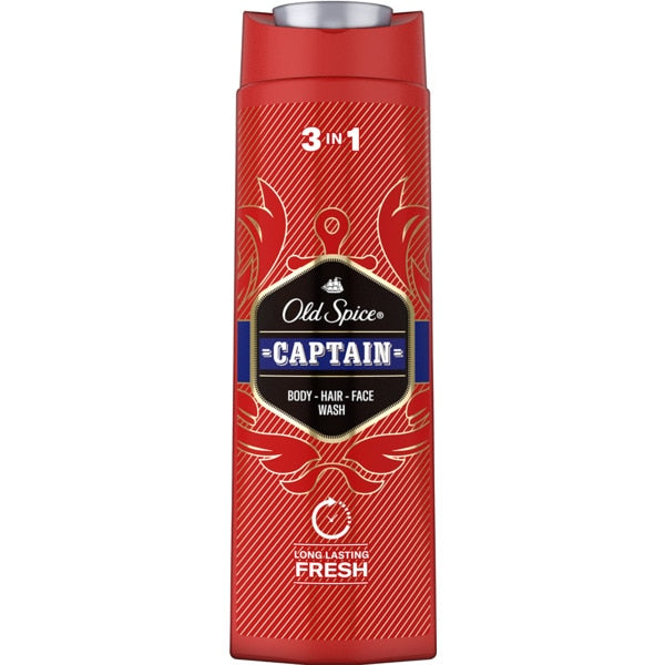 Old Spice Captain Shower Gel 3in1 400