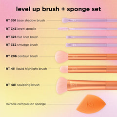 Famo Beauty Level Up Brush + Sponge Set
