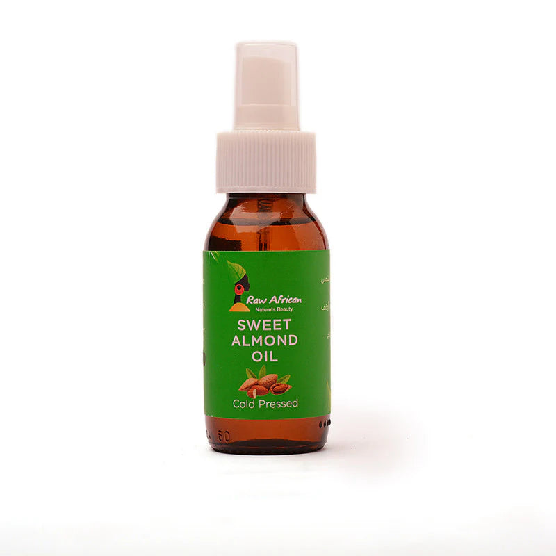 Raw African Sweet Almond Oil Green 75ml