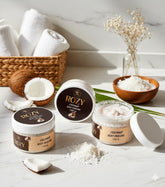 Rozy body scrub Coconut & vanilla &musk 150g