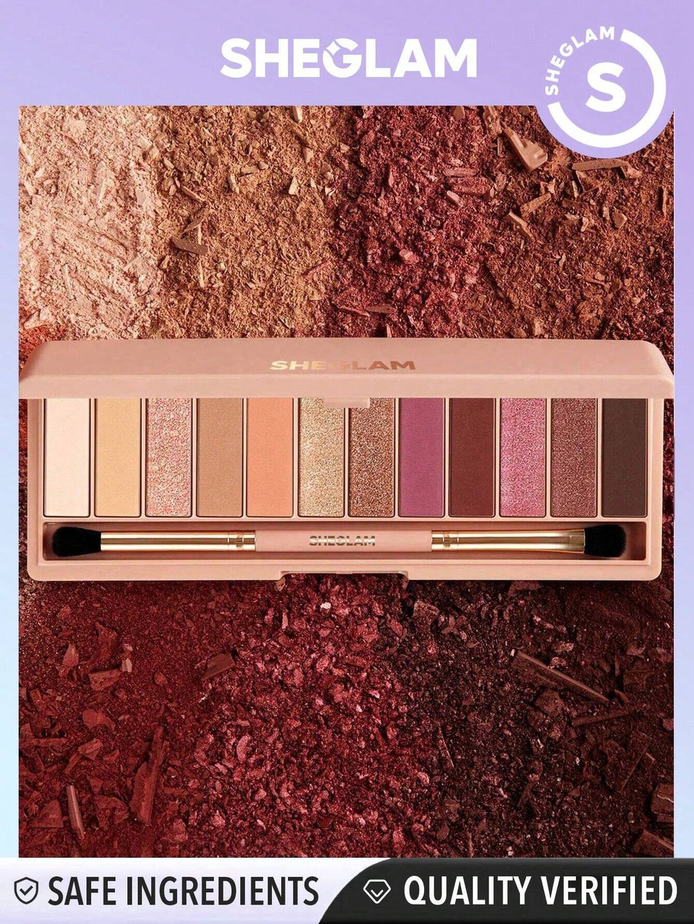 SHEGLAM Berry Palette 12-Color Matte Eyeshadow