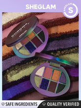 SHEGLAM Chroma Zone Eyeshadow Palette-Velocity