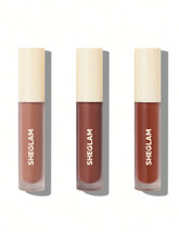 SHEGLAM Matte Allure Mini Liquid Lipstick Set-Nude Beach 3 Pcs